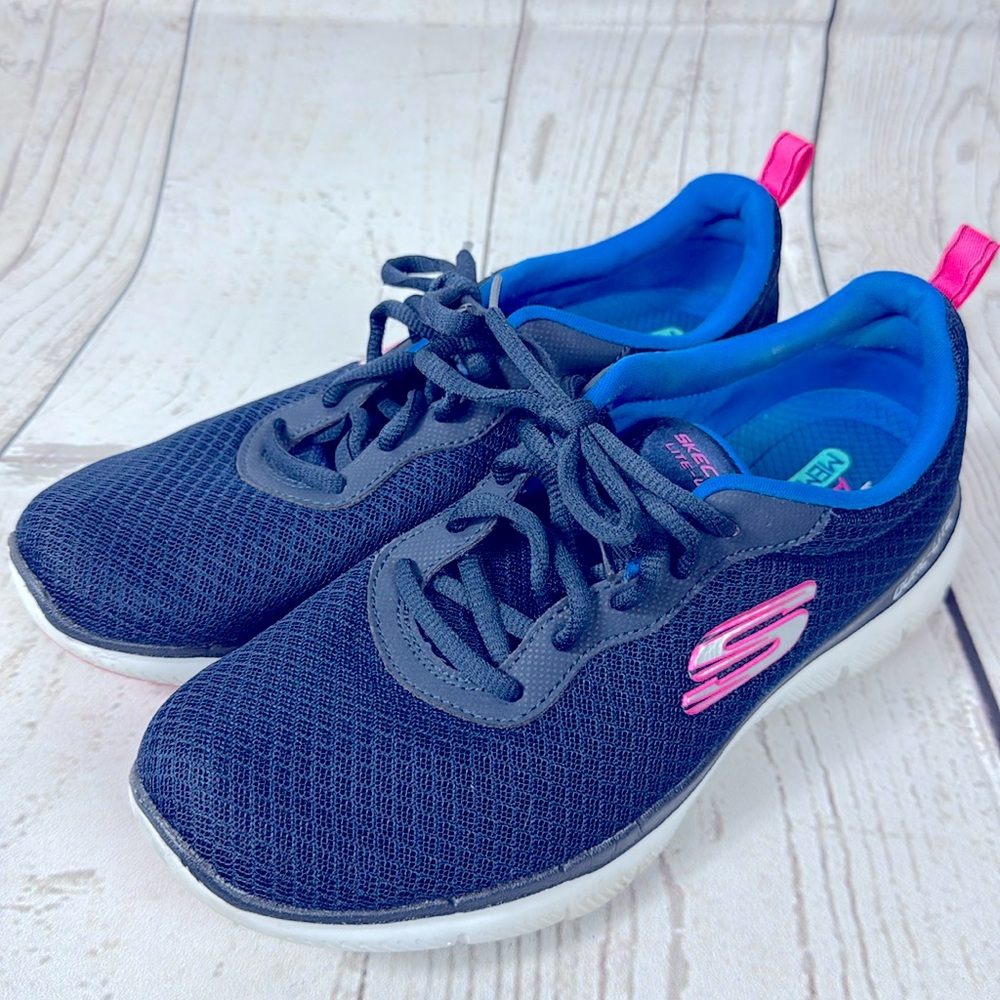 Skechers Lite-Weight Blue Shoes